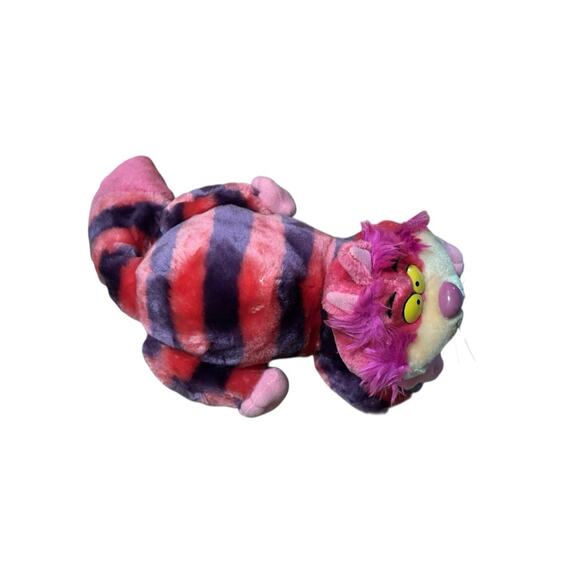 Vintage Disneyland Alice In Wonderland Cheshire Cat 18” Stuffed Plush Toy Doll - Picture 5 of 9